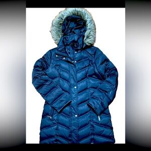 Kenneth Cole Jacket Adult M Black Down Womens Warm